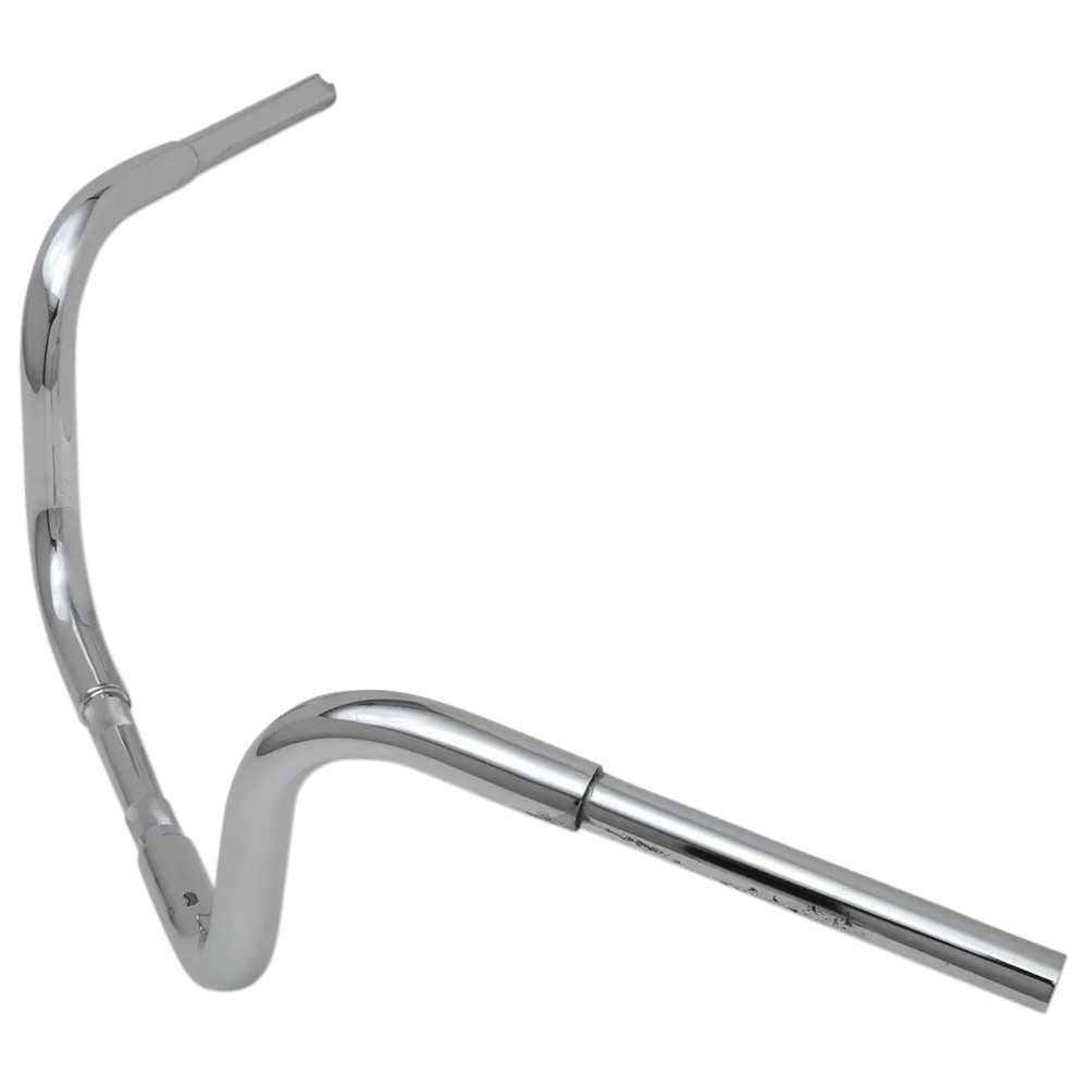 1-1/4" Buffalo Bar Handlebar — 1-1/4" (32 mm) dia, 10" center, 1" clamp, Chrome