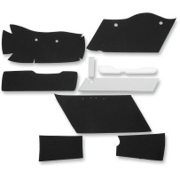 Lining Kit — fits extended-size saddlebags, Black