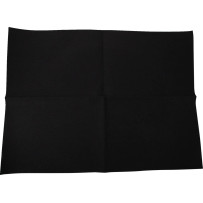 Lining Material — 91.44 cm x 68.58 cm, Black
