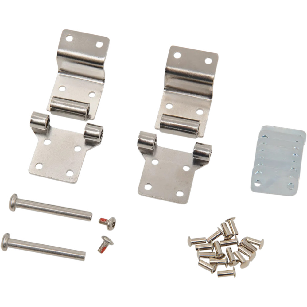 Tour-Pak® Hardware Hinge Kit — Chrome