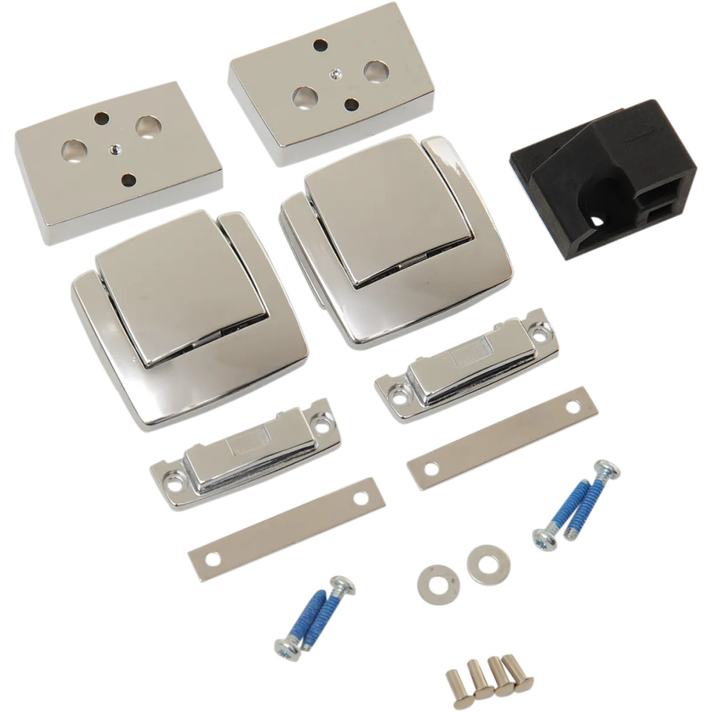 Tour-Pak® Hardware Latch Kit — Chrome