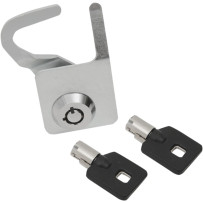 Tour-Pak® Hardware Lock with Key — Chrome