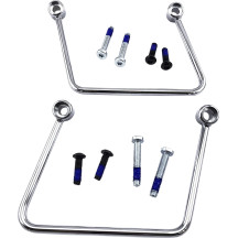 Saddlebag Support — Fits 2018–2021 FLSL, FXBB, FXBBS, FXST, Chrome, Kit