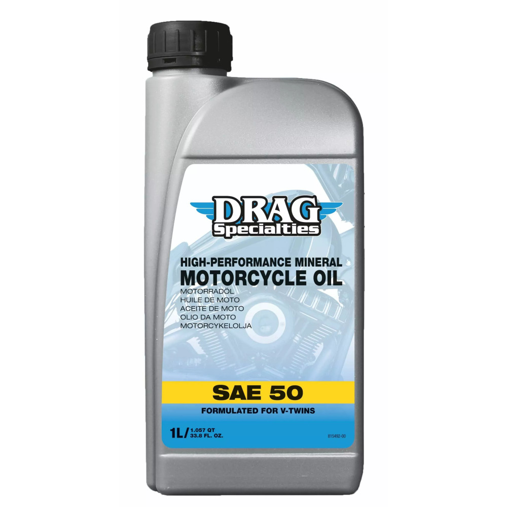 Mineral Engine Oil — 1 L (1.05 US qt), SAE 50