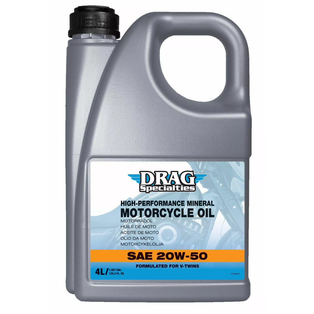 Aceite de motor mineral — 4 L, 20W-50