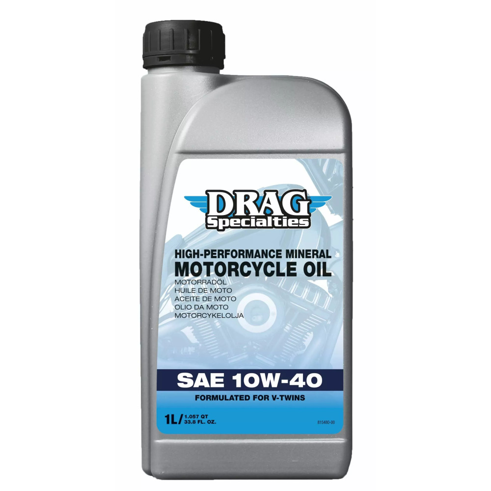 Aceite mineral 10W-40 — 1 L, JASO MA2