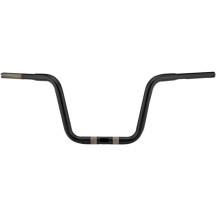 1-1/4" Touring Handlebar — 1-1/4" diameter, 11-1/4" rise, 35" width, Black