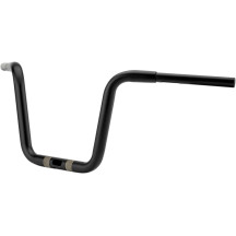1-1/4" Touring Handlebar — 1-1/4" diameter, 11-1/4" rise, 35" width, Black