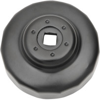 Oil Filter Wrench — Black, Steel, Metric