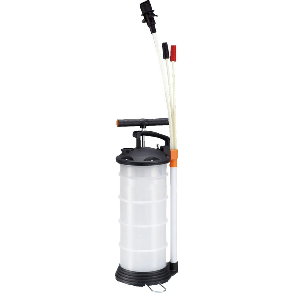 Extractor de aceite — 4 L (1,05 US gal.), negro, transparente