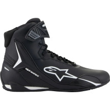Faster-4 Zapatos — US 10.5, Negro/Blanco