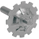 Right Clutch Pushrod End — Mechanical clutch, Natural finish