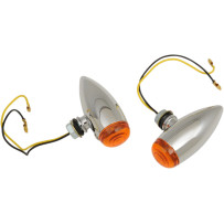 Luces marcadoras — 76.2 mm (3") de longitud, 30.2 mm (1-3/16") de diámetro, 12 V, lente ámbar