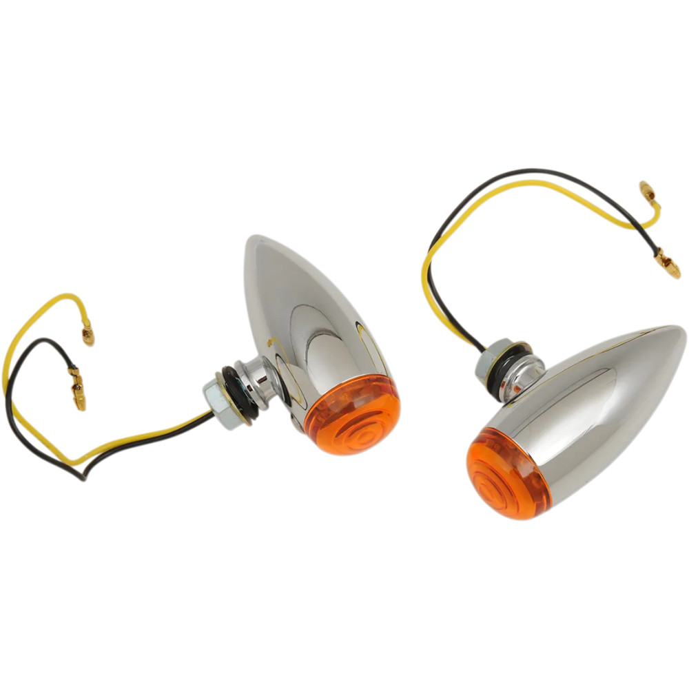 Luces marcadoras — 76.2 mm (3") de longitud, 30.2 mm (1-3/16") de diámetro, 12 V, lente ámbar