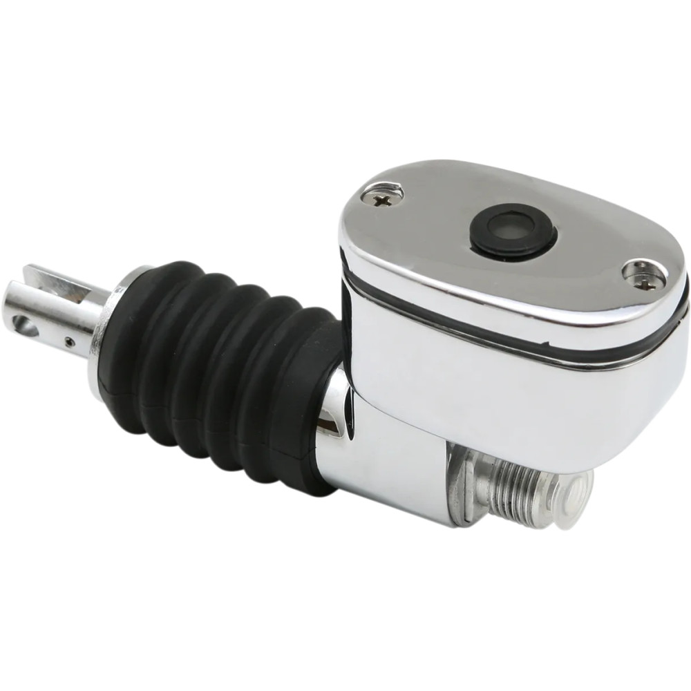 Rear Brake Master Cylinder — 19.1 mm (3/4"), Chrome, Polished