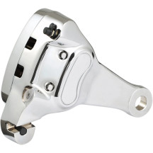 Chrome 4-Piston Brake Caliper — 292 mm rotor, rear