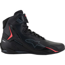Stella Faster-4 Shoes — Black/Pink, US 6, Over-Ankle
