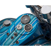 1-7/8" 140 MPH Mini Mechanical Speedometer — 1-7/8" (47.6 mm), black face