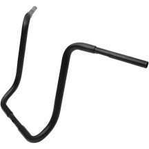 Manillar Buffalo Touring 1-1/4" — abrazadera 25.4 mm (1"), ancho central 28 cm (11"), Negro