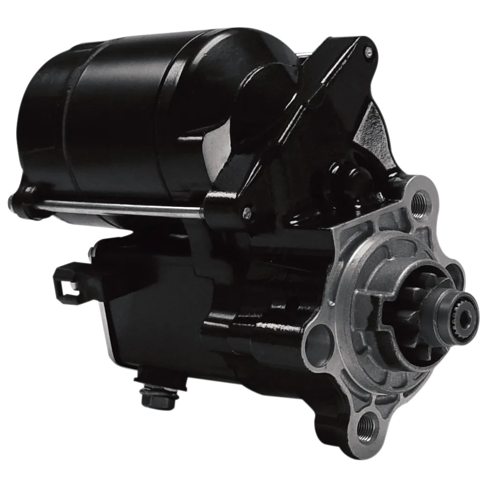 1.4 kW High-Performance Starter Motor — 12V, Black