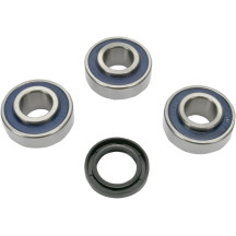 Wheel Bearings and Seal Kit — Inside Diameter 17 mm, Front and Rear