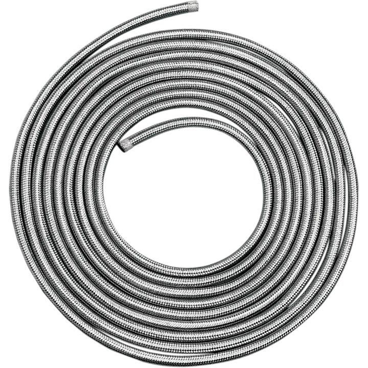 Stainless Steel Braided Hose — 7.9 mm (5/16\"), 91 cm (3')