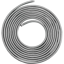 Stainless Steel Braided Hose — 9.5 mm (3/8") ID, 7.62 m (25')