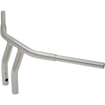 1-1/4" Buffalo T-Bar — 32 mm (1-1/4") diameter, 8" rise, 29-3/4" width, Chrome