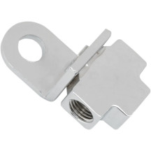 Brake Line T-Junction — Front, Chrome