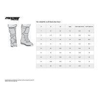Botas Qualifier — Sobrecaña, US 8, Negro
