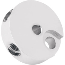 Chrome Steel Front Brake Junction — 1/8" NPT female