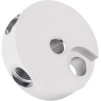 Chrome Steel Front Brake Junction — 1/8" NPT female