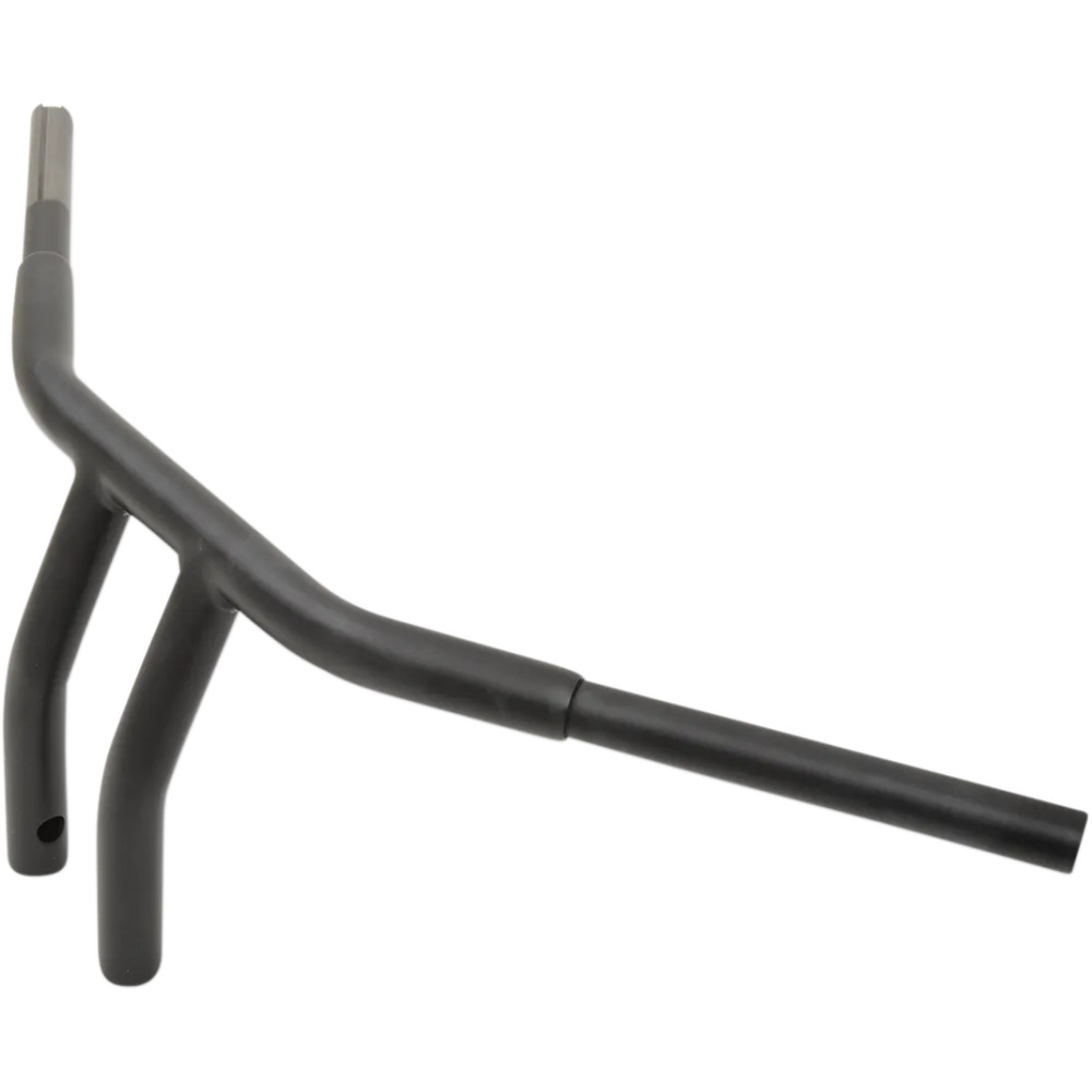 1-1/4" Buffalo T-Bar — 1-1/4" diameter, 8" rise, 29-3/4" width, flat black