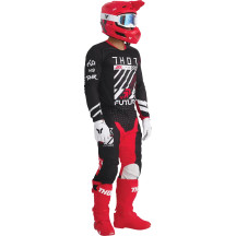 Radial MX Boots — EU 47, US 12, Men's, Red