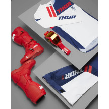 Radial MX Boots — US 14, EU 49.5, Red