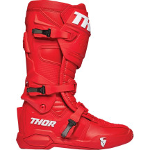 Radial MX Boots — US 14, EU 49.5, Red
