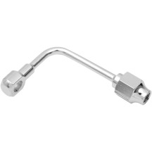 Chrome Steel Banjo Fitting — 1/8" NPT female, 90° bend