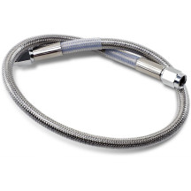 Universal Brake Line — 18" (45.5 cm), clear-coated stainless steel