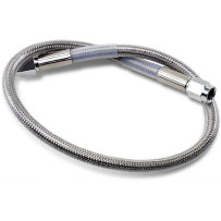 Universal Brake Line — 18" (45.5 cm), clear-coated stainless steel