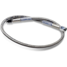 Universal Brake Line — 21" clear-coated stainless steel