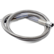 Universal Brake Line — 66 cm (26"), stainless steel, front/rear