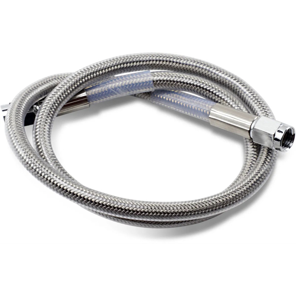 Universal Brake Line — 66 cm (26"), stainless steel, front/rear