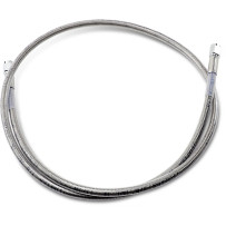 Universal Brake Line — 42" (106.5 cm), stainless steel, silver