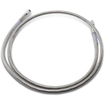 Universal Brake Line — 112 cm (44") silver, clear-coated
