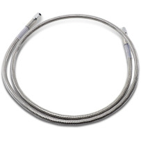 Universal Brake Line — 112 cm (44") silver, clear-coated
