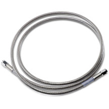 Universal Brake Line — 156 cm (61"), stainless steel
