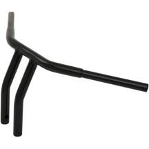 1-1/4" Buffalo T-Bar — 29-3/4" width, 11" rise, Black gloss