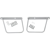 Chrome Saddlebag Support Brackets — Chrome, left and right, pair