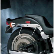 Soportes cromados para alforjas — Cromado, izquierda y derecha, par