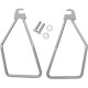 Kit universal de montaje rígido para alforjas — cromado, acero